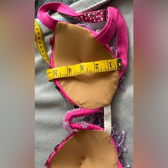 Vibrant Pink Belly Dance Costume - Picture 7 of 7